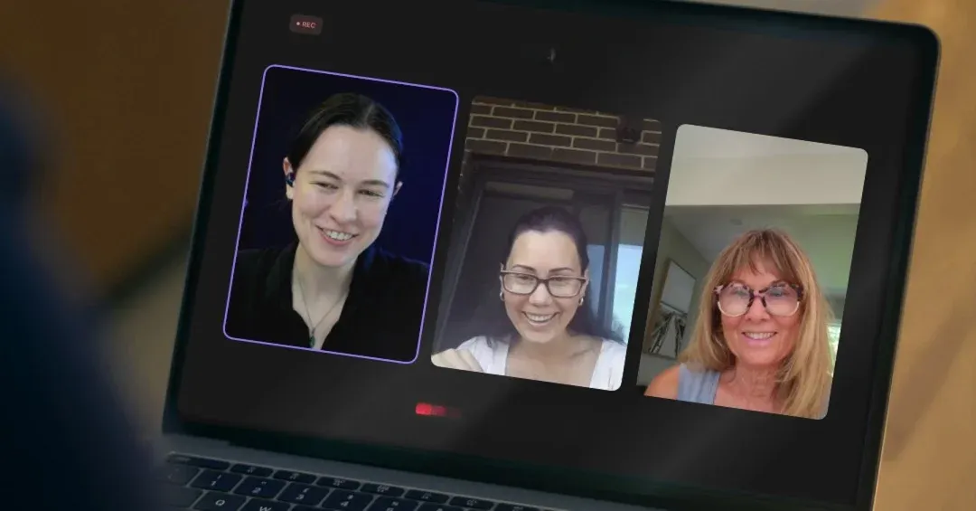 Janet Osborne on a video coaching call with her Uscreen growth coach
