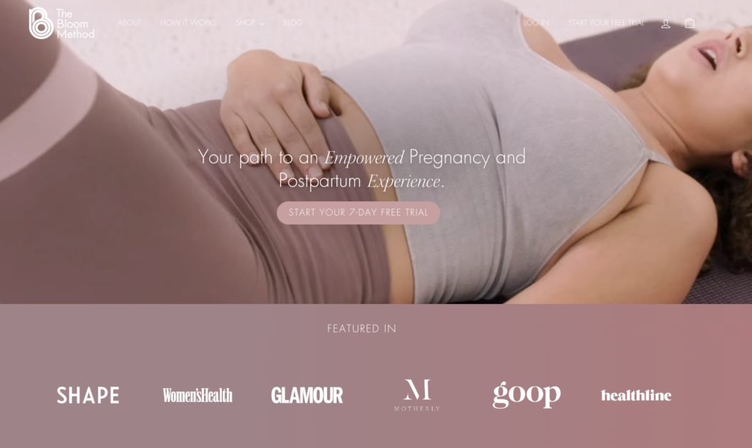 Studio Bloom Uscreen membership
