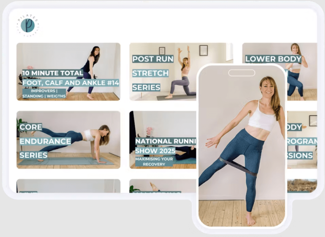 Pilates for Runners Example