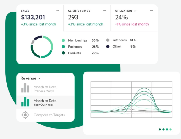 Mindbody sales analytics