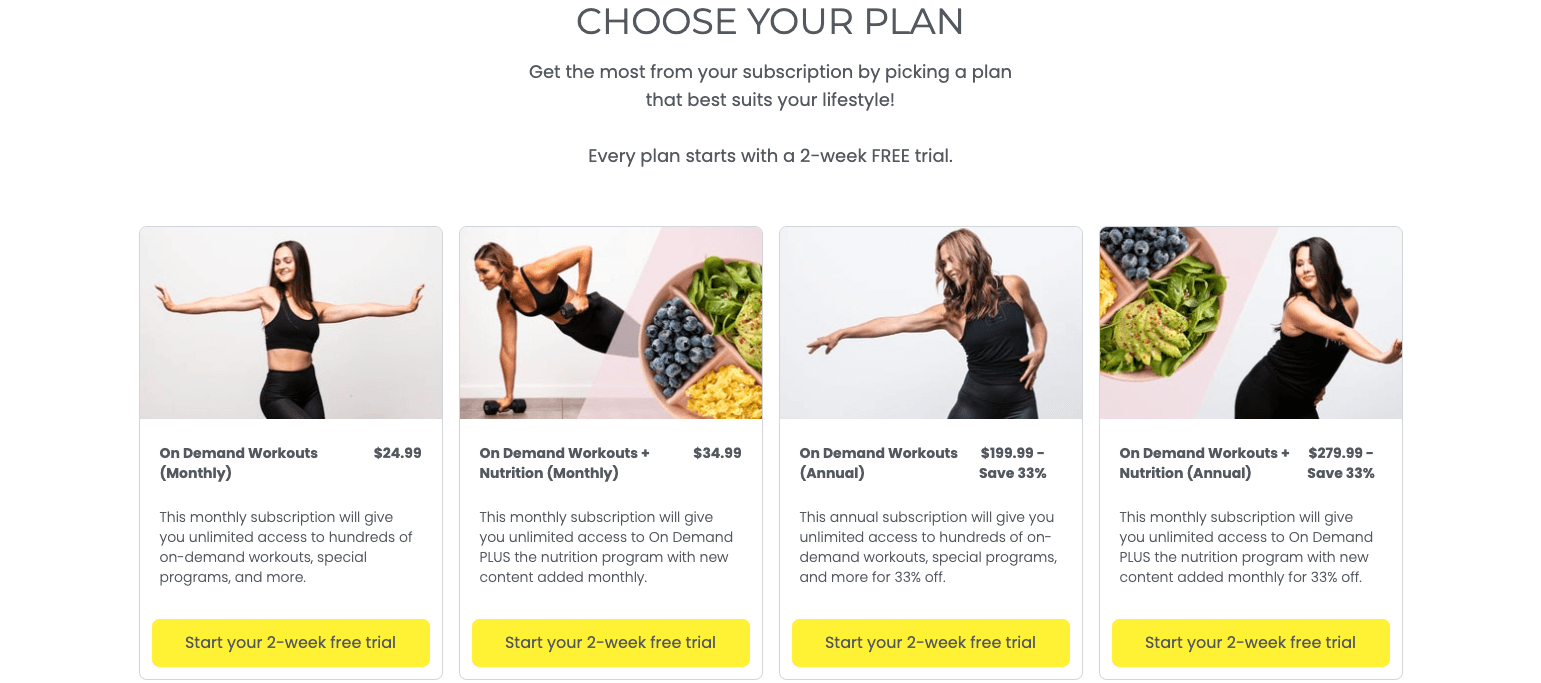 Jazzercise Plans