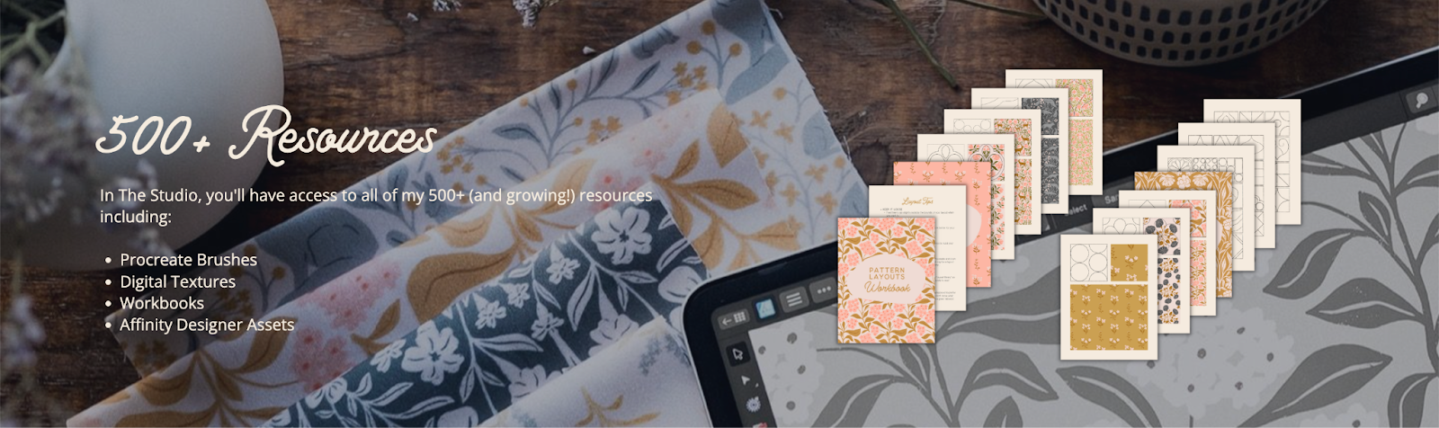 The Studio Membership resources and features