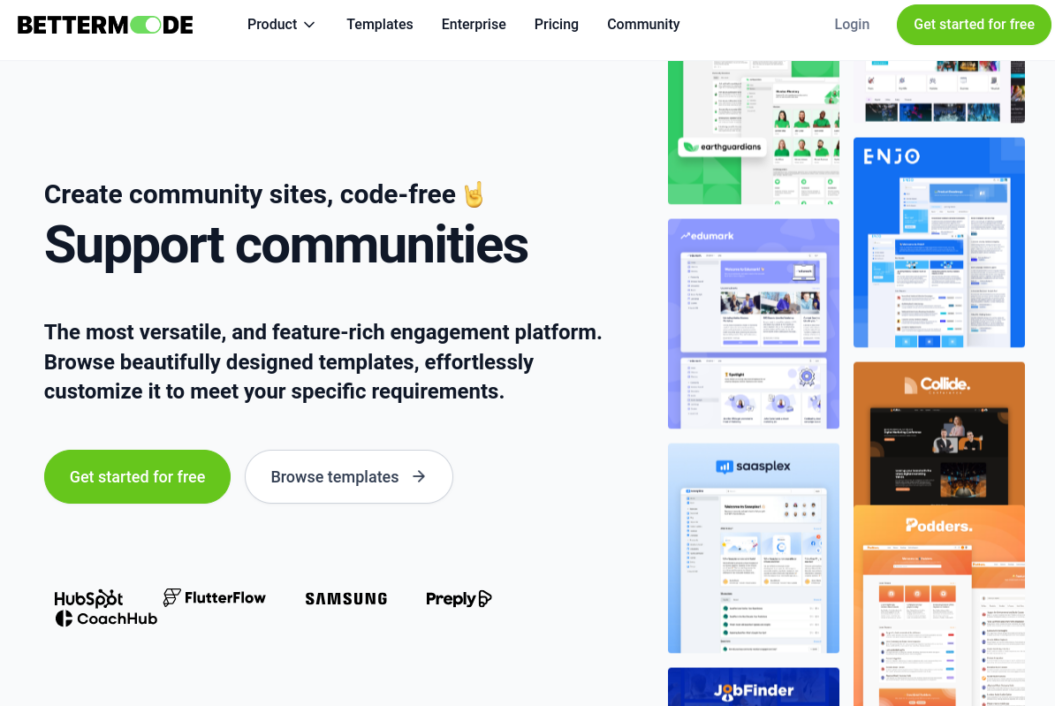 Bettermode homepage