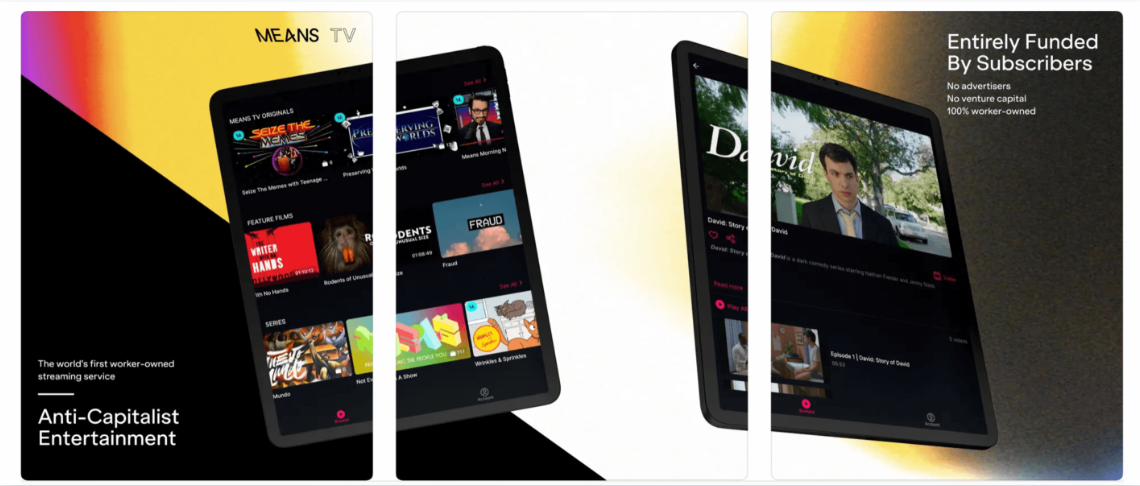 Means TV Streaming service