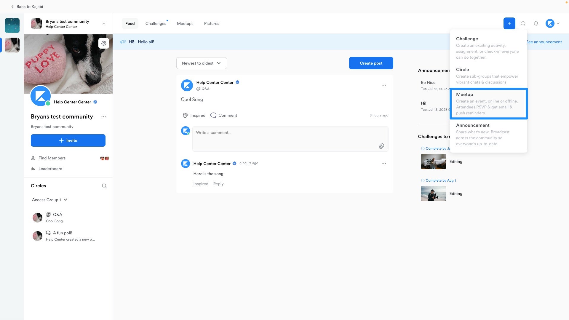 Kajabi webinar name, link, and time