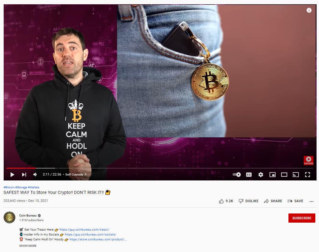 Coin Bureau Branded Hoodie