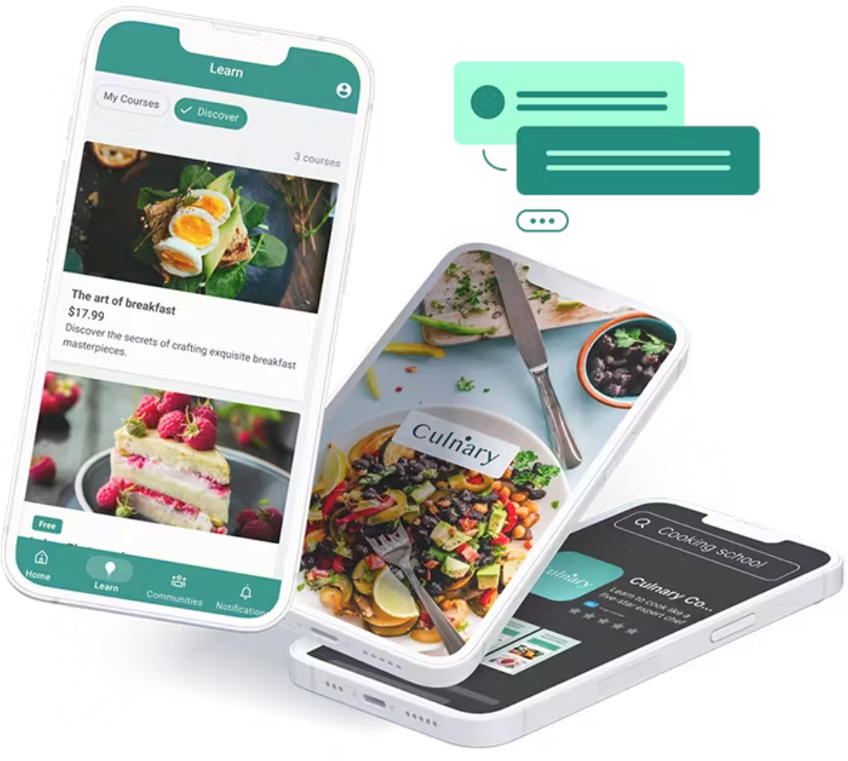 thinkific mobile view