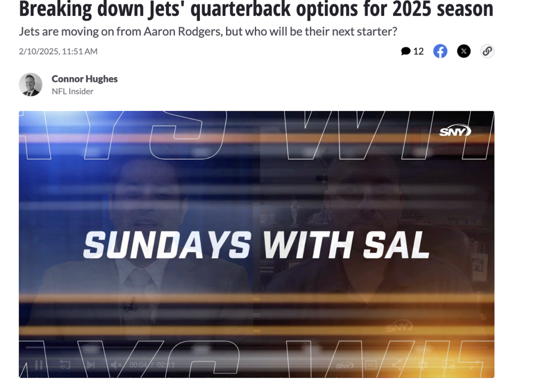 an image with a text containing Sundays with Sal