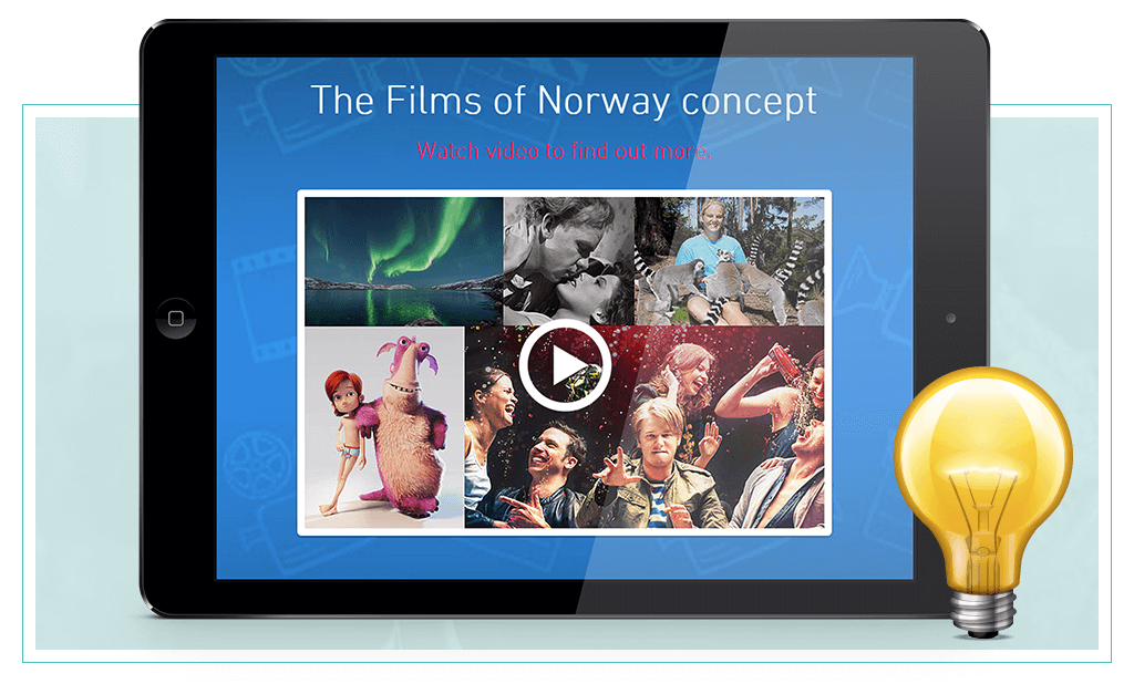 Films of Norway on iPad