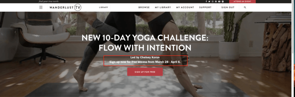 10 Day Yoga Challenge