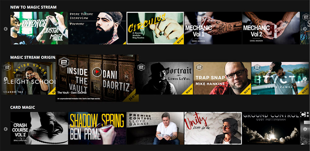 Magicstream's VOD branding