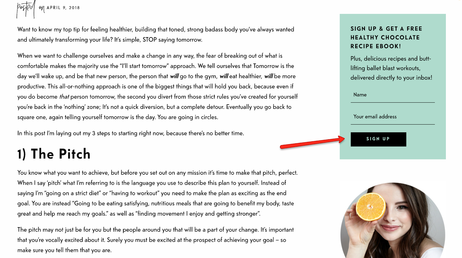 sassy blog lead magnet
