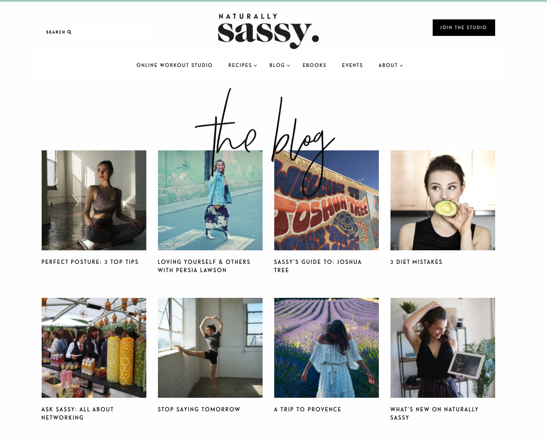 naturally sassy the blog