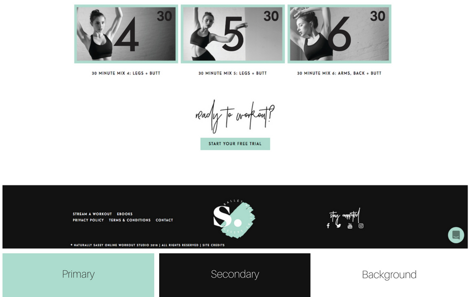Naturally Sassy's Visual Branding