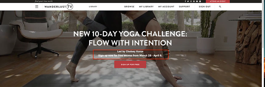 10 day yoga challenge