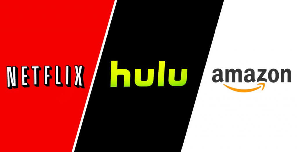 VOD Services including Netflix Hulu and Amazon