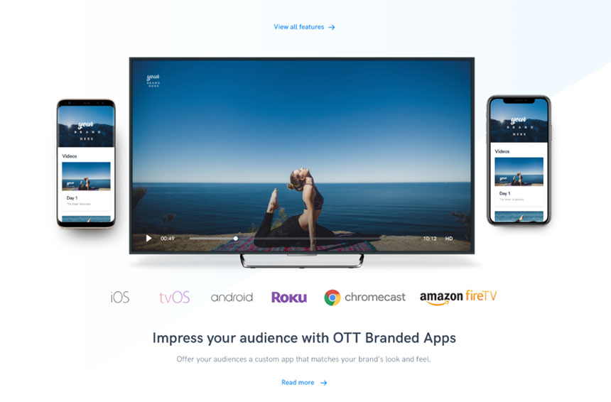 Uscreen Home Page