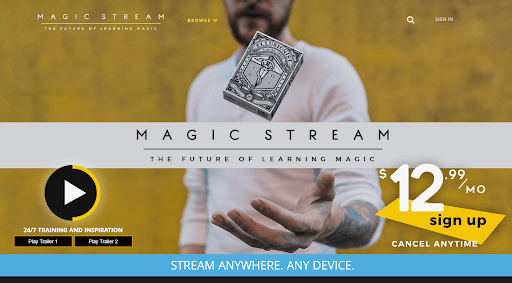 magic stream vod courses