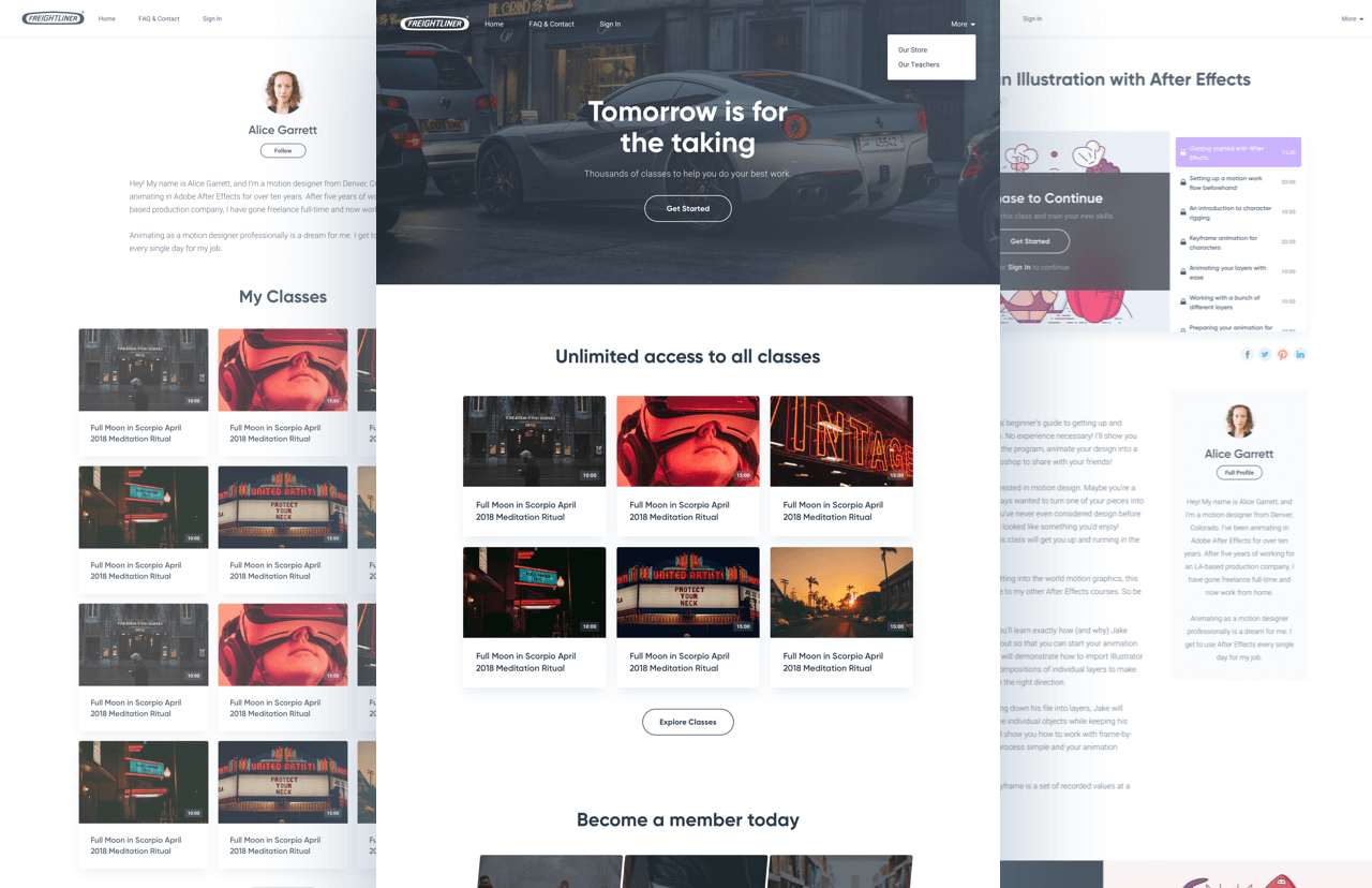 Uscreen Polaris template