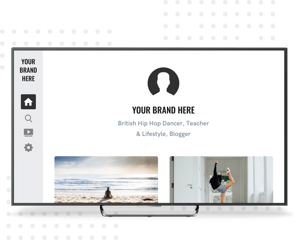 Branding freedom on your roku app