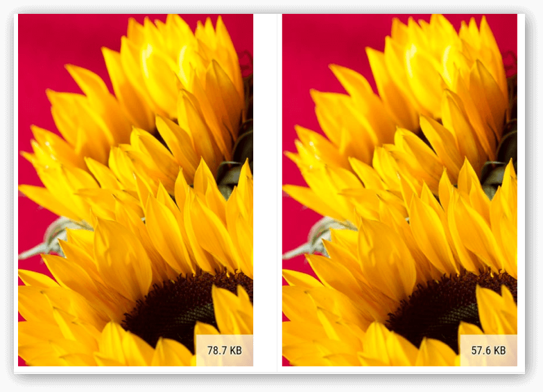 image compression example