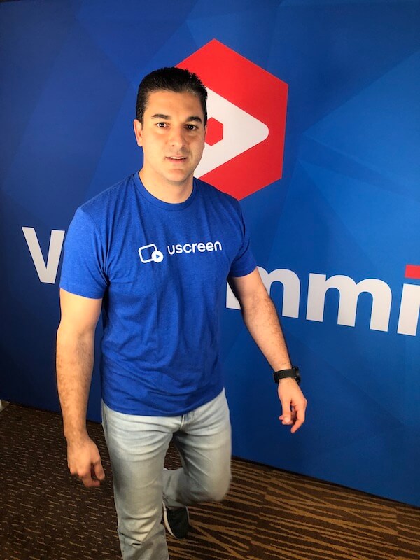 PJ Taei, Uscreen's CEO at VidSummit