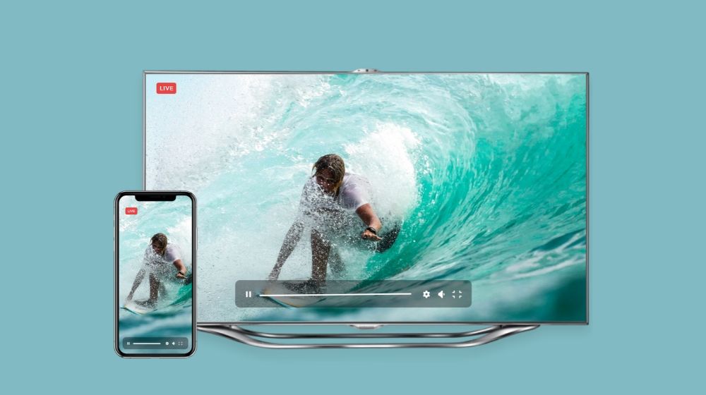 OTT live streaming apps for mobile devices