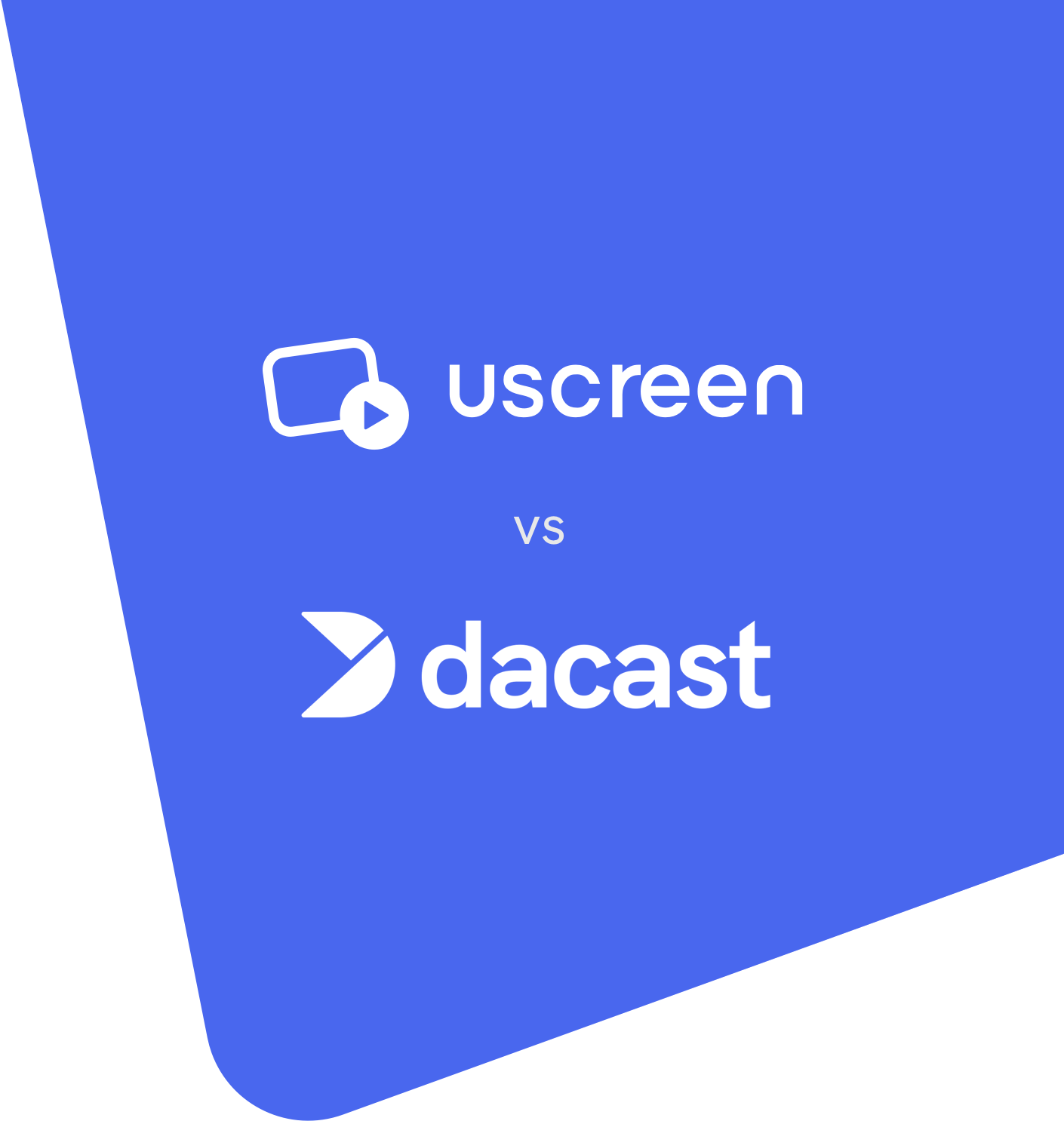 Uscreen vs Dacast