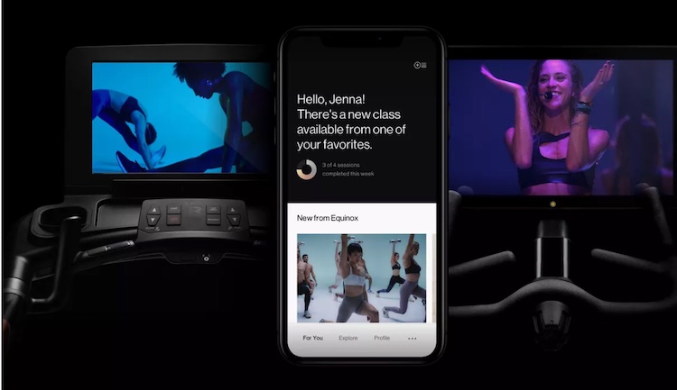 Equinox digital fitness experience platform
