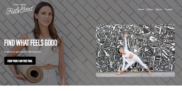 Find What Feels Good Yoga streaming Homepage