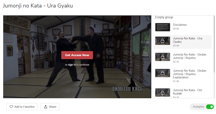 Onmitsu Kage video subscription demos