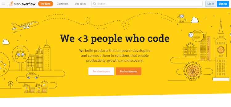stack overflow hire developer