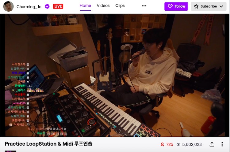 Twitch SoundCloud indie music livestream