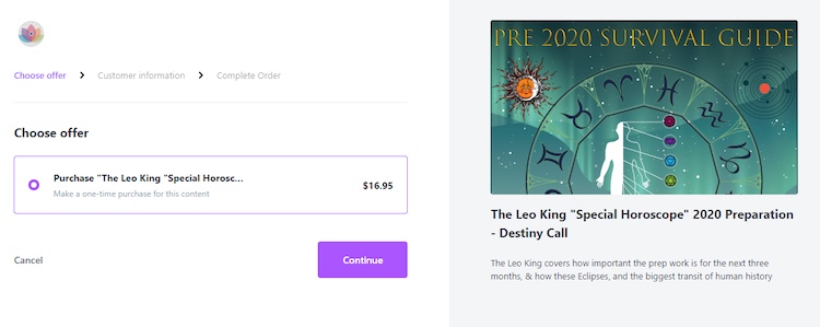 High Vibe TV monetize single video checkout Uscreen