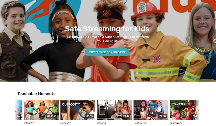 New Sky Kids homepage