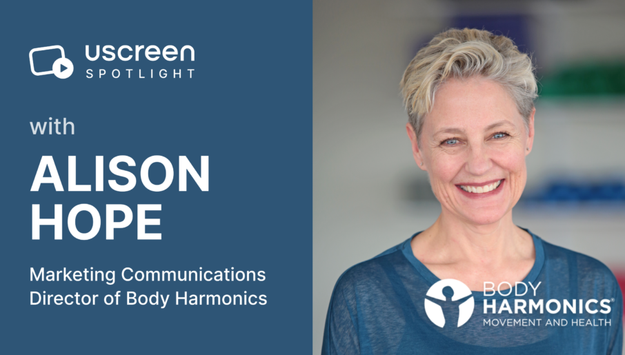 Uscreen Spotlight: Alison Hope from Body Harmonics