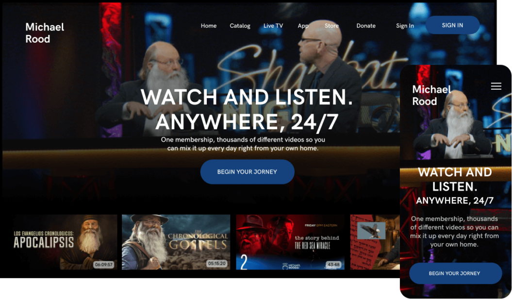 Michael Rood Streaming Service