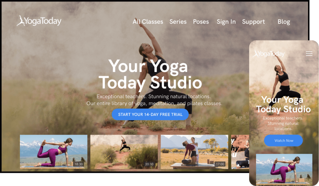 Yoga Today VOD service