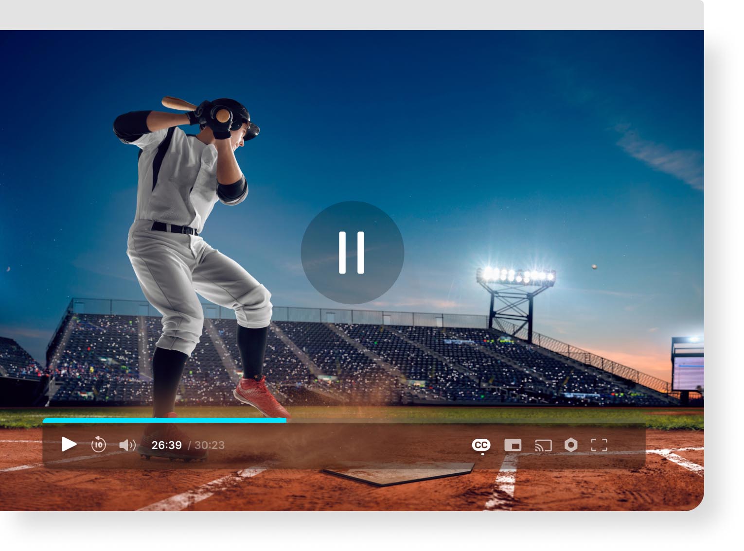 HTML5 video player for VOD and OTT services