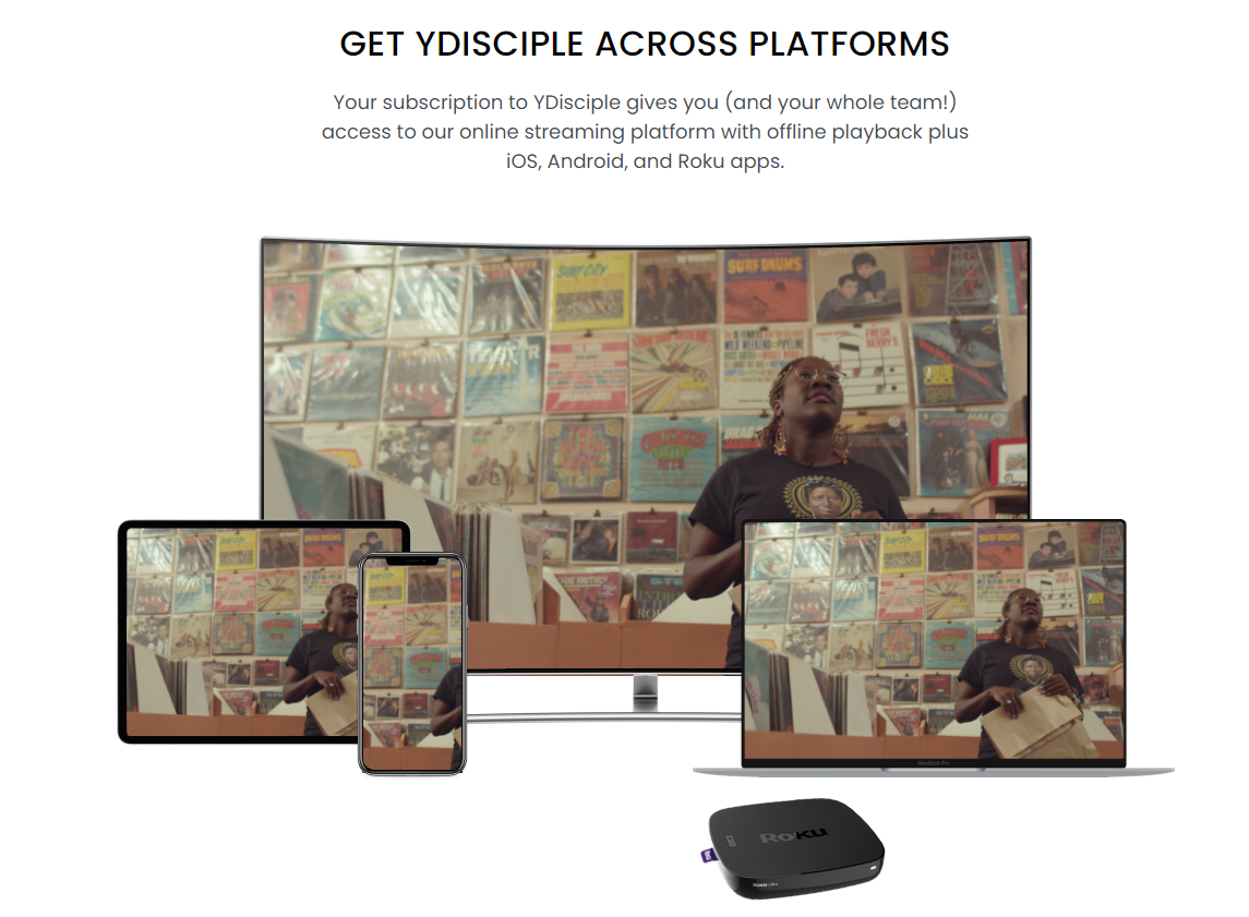 ydisciple multiple devices streaming