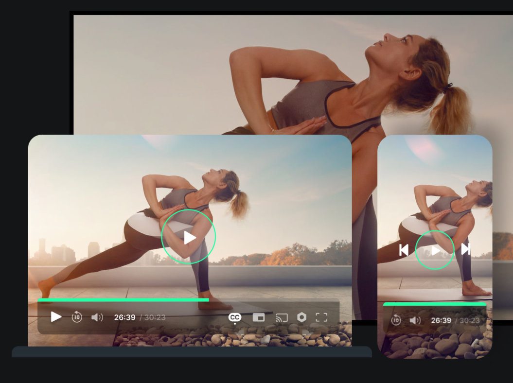 Fitness video streaming on all devices