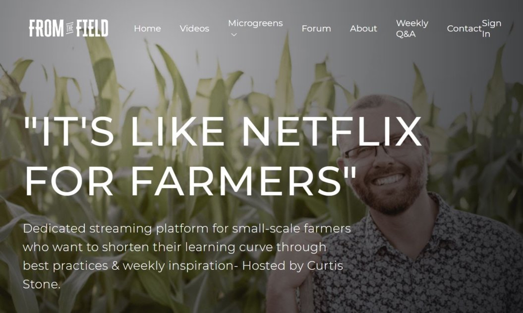 from the field VOD description example