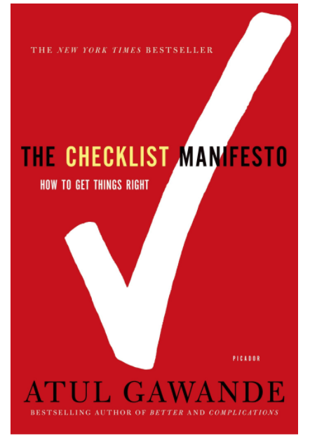 creating systems checklist manifesto