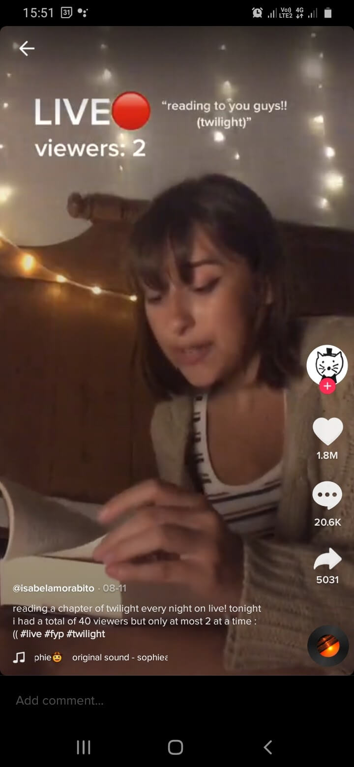 live streaming platform tiktok live