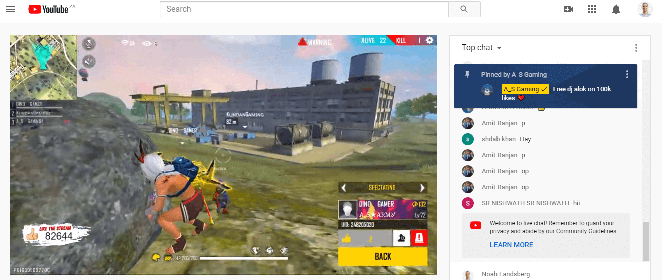 live streaming platform youtube gaming