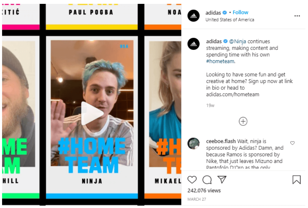 adidas-home-team-influencer-instagram-campaign