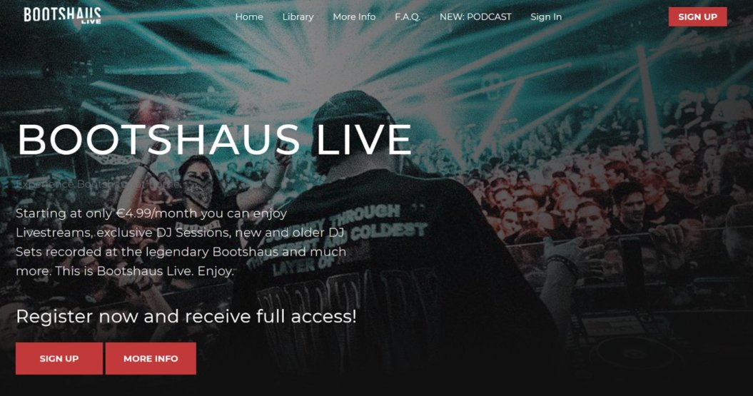 bootshaus cologne livestream concert