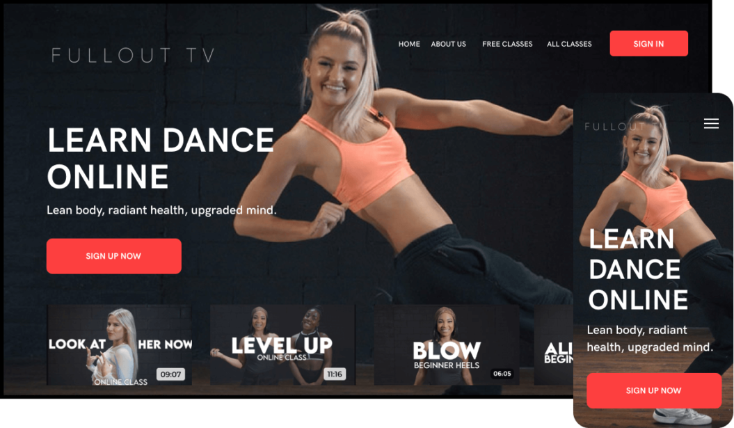 Fullout TV VOD streaming service