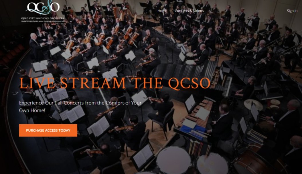 livestream event quad city symphony orchestra video homepage