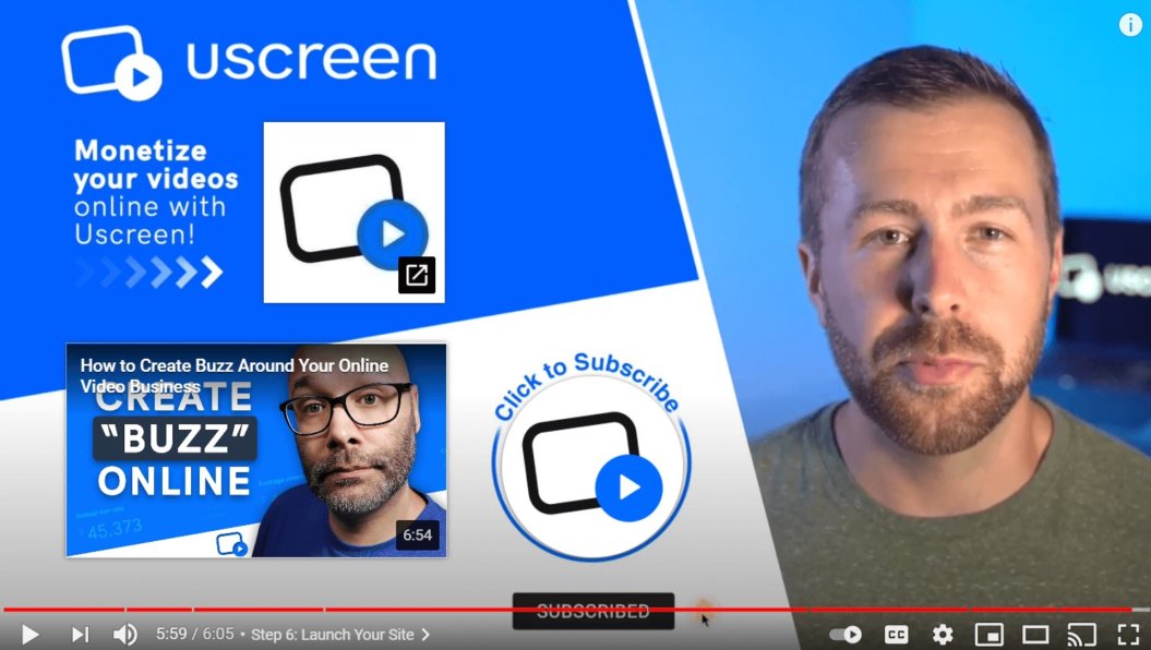 endscreen example uscreen youtube channel